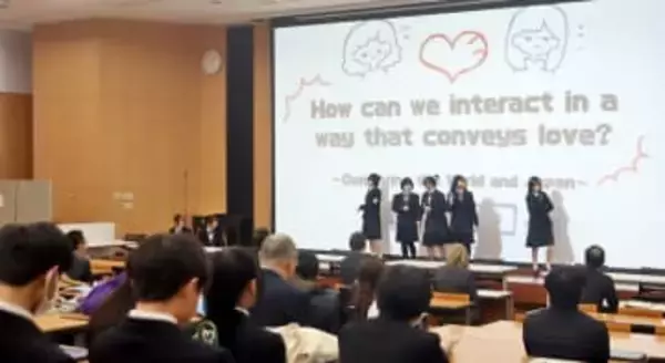 京都の高校生、課題解決策を英語でプレゼンテーション「カレーうどんの汁が飛び散らない食べ方」考察も