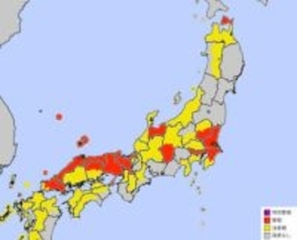 【速報】東京都や京都府、兵庫県など14都府県に大雪警報　衆院選投開票日を直撃、さらに拡大可能性