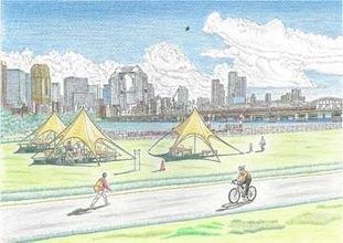 淀川河川公園の魅力を描きませんか?　写生画コンテストの作品募る