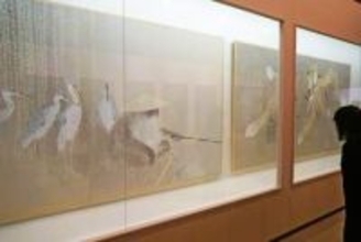 猿もキツネもひょうひょうと　日本画家・竹内浩一の企画展が京都の美術館で開幕へ、大徳寺では襖絵72面も