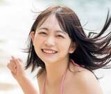 「ピンクの紐ビキニにドキッ！　制コレグランプリ美女、10代最後のピュアすぎる可憐ボディ」の画像1