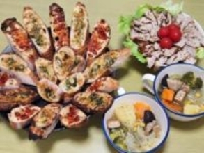 冷蔵庫の残り物が華やかな晩ご飯に！　エンジニア夫の腕前がXで大反響　「めちゃくちゃ美味しそう」「最高や」