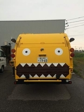 嫌われていたごみ収集車→プロのデザインで大変身　街の人が手を振るほどの人気者に「ご指名で呼ばれるとはすごい！」