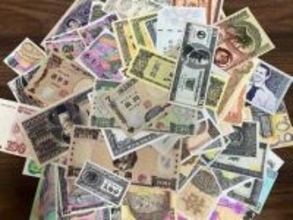 「造幣局の技師に」「才能の無駄遣いすぎて好き」　小2で始めた架空国家の紙幣づくり　机いっぱいに並ぶ力作たち