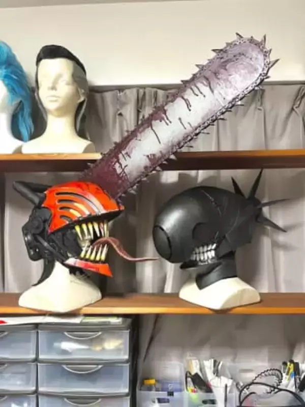 「チェンソーマンファンからしたら超絶幸せ」完成度の高い被り物に驚き「公式超えてるレベル…！」