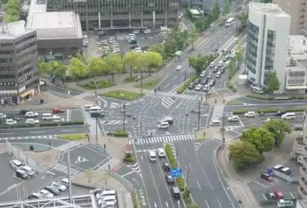 自転車関係の事故多発7カ所公表　岡山県警初集計　最多は岡山市の大供交差点、過去5年で18件