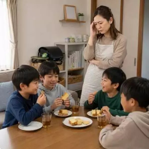 子どもの友達が頻繁にわが家へ　手作りおやつや軽食の準備が負担に　持ち寄りを提案してもママ友たちは知らんぷりです【子育てアドバイザーが解説】