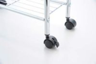Amazonで購入「スチールラック」→本を詰め込んで5年間後……　車輪部分が、とんでもない形に「貴重な事例」「どんだけ重いモノを」
