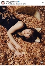 33歳大河女優の変わらぬ美貌　黒のノースリーブ衣装に大きなきつねの耳としっぽ　「どんぎつね」姿の撮影オフショットが大反響「最高です超綺麗」「可愛すぎます！！！」