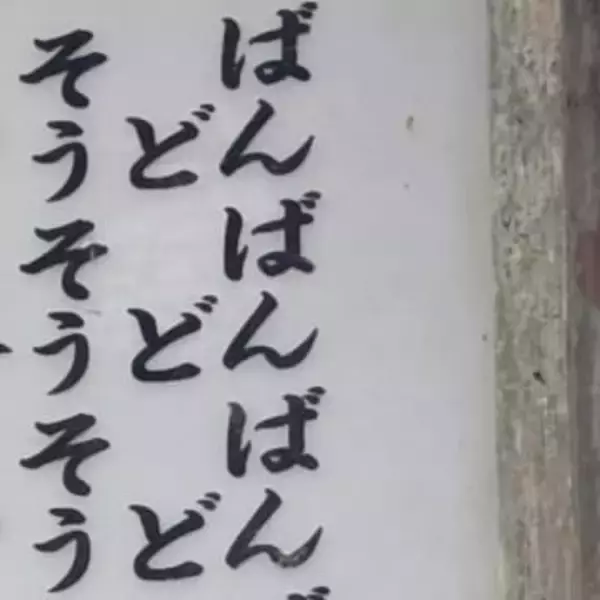 「ばんばんばん…」ネットで噂の“謎の看板”　岩手・中尊寺で実物を確認…タテ読みではなかった“正体”とは？