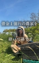 大量のミツバチを手で「わっさー」　借金1億円の農家を継いだ女性　枝から巣箱へ振り落とす姿に「かっこいい」「むちゃくちゃすごい」