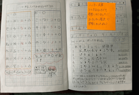 小6娘が『HUNTER×HUNTER』の“ハンター文字”を完全解読！　自力で法則を発見し父も驚愕　「まったく手伝っていません」