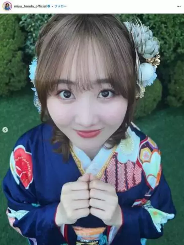 「めっちゃ痩せたやん！」昨年10㎏減量の本田望結、タイトなカーディガンで新髪型「激やせ？」「大人っぽく」「どんどん可愛いなってく！」