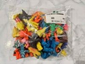 セカストの玩具コーナーにあった100円袋　中身はお宝級のキャラ消しゴムフィギュアが79個！　「ぐぇぇ最高」「非常に状態がいい」