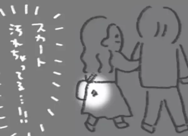 京都観光の外国人女性の服にシミ汚れ→「放っておけない！」と必死のパッチの行動力　オバサンのおせっかいが言葉を壁を越えた！【漫画】