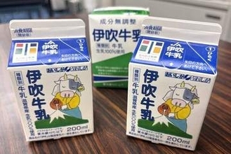 学校給食でおなじみの牛乳がパッケージ一新　「名画」モチーフに高校生デザイン