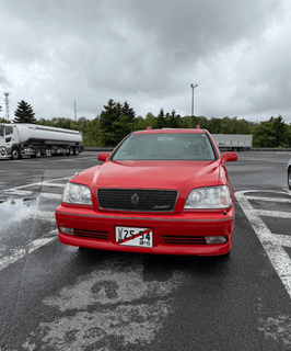 消防指揮車だったクラウンエステートを落札！真紅のボディ、パトランプが付いていた名残も「俺も狙ってた」「インパクト119％」