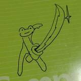 「中1娘が描いた落書きが海外で大反響→その「投げ銭」がチリツモで…娘さんの行動にも拍手」の画像1