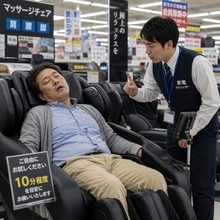 「利用は10分まで」 家電量販店のマッサージチェアで1時間以上も昼寝する客　店側は強制退席できますか？【弁護士が解説】