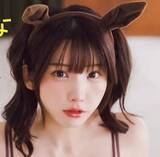 「馬耳つけたランジェリー姿　人気コスプレイヤーが2026年の干支グラビア」の画像1