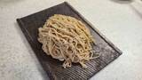 「「モンブランを作るとどうしても蕎麦になってしまう」男性のつぶやきに反響「想像以上に蕎麦」「瓦そば職人爆誕」」の画像1