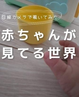 4児ママも知らない0歳児が見てる世界　目線カメラでのぞいてみると…「貴重な映像」「至高の尊さよ」
