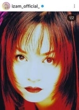 「かわいい！」離婚から2カ月…IZAM53歳の美麗ビジュ　ボリュームたっぷりロングヘア「いつまでも素敵」「天才」