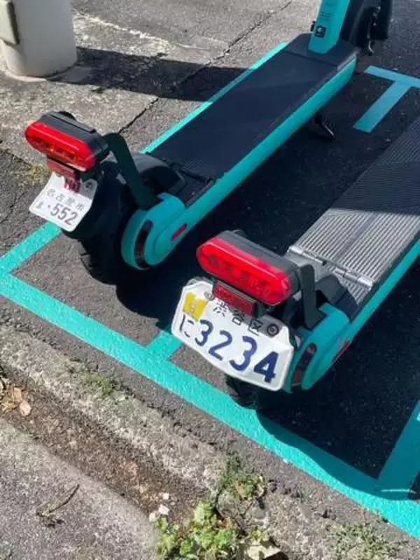 なぜ名古屋に…渋谷ナンバーのLUUP車両が260キロ先で発見　規約では原則エリア内、違反は違約金も