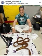 高田延彦とヒクソン笑顔2ショット　2度の死闘を経て師弟に「世界の頂にいるヒクソン先生」「なんか感動」「想像もしませんでした」