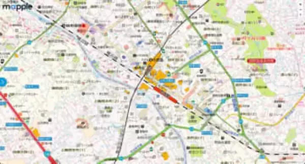 これ以上ない見やすさかつ無料！　マップルが提供するWEBマップサービス「MAPPLEのベクトルタイル」が話題