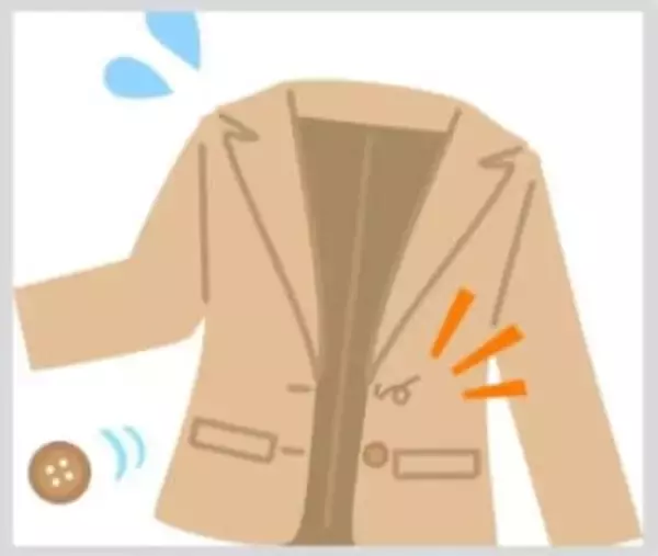 出先でボタンが取れた…でも、もう恥ずかしくない！　究極の応急措置が身近なもので…