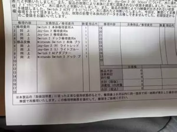 「任天堂スゲェな…」千葉豪雨で水没したSwitch2　ダメ元で送ったら……復興への温かいメッセージも「神対応」「みんなから愛される理由」