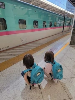 マナー守って静かに見学する「はやぶさ」大好きキッズに東京駅清掃員から心温まるサプライズ　母感激「お行儀よく見てたからだね」