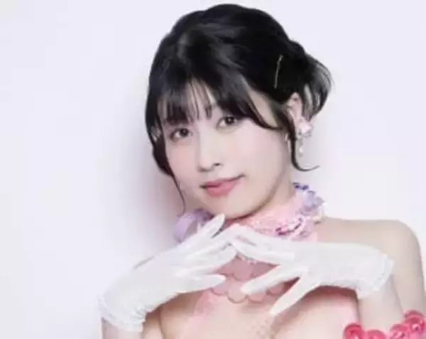 ピンクのメッシュランジェリーで悩殺　大食いアイドルがおしゃれセクシーグラビア