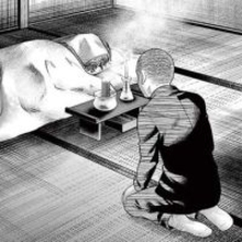 ご遺体のそばで一晩中座る『寝ずの番』をした少年「絶対に連れていくからなぁ…」亡き老婆が目を開き……背筋凍る展開に【漫画】