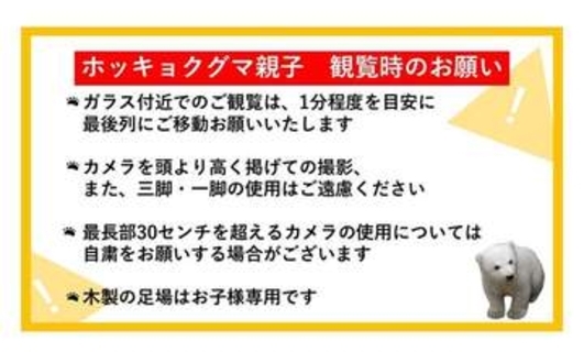 ホッキョクグマ親子公開に沸く水族館が撮影ルール設定「望遠カメラ30cmまで」「最前列1分」　細かすぎ？規定に波紋…担当者の真意は