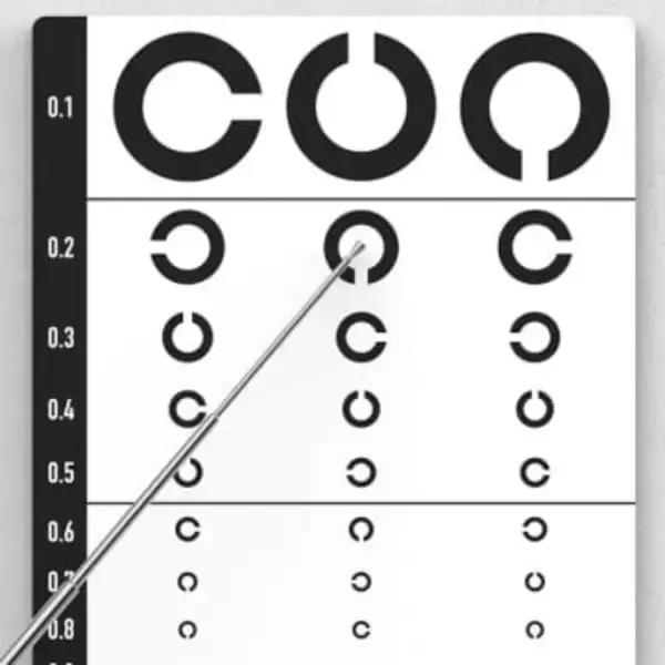 視力検査のCマーク、ぼやけて見えていても…眼科医「上と答えてください」　明かされた“基準”に「答えていいの！？」「知らなかった」