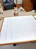 「貼りたて障子の前に座る柴犬に緊張感「走り抜けそう！」…果たして、無事に張り替えられたのか？」の画像1