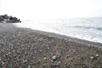 ヒスイ海岸で見つけた透き通った青緑色の物体「翡翠かな？」意外なその正体は