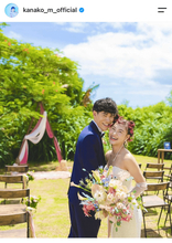 「我慢できず」村上佳菜子、イケメン夫と全力ハグ「可愛いふたり」「素敵なご夫婦」