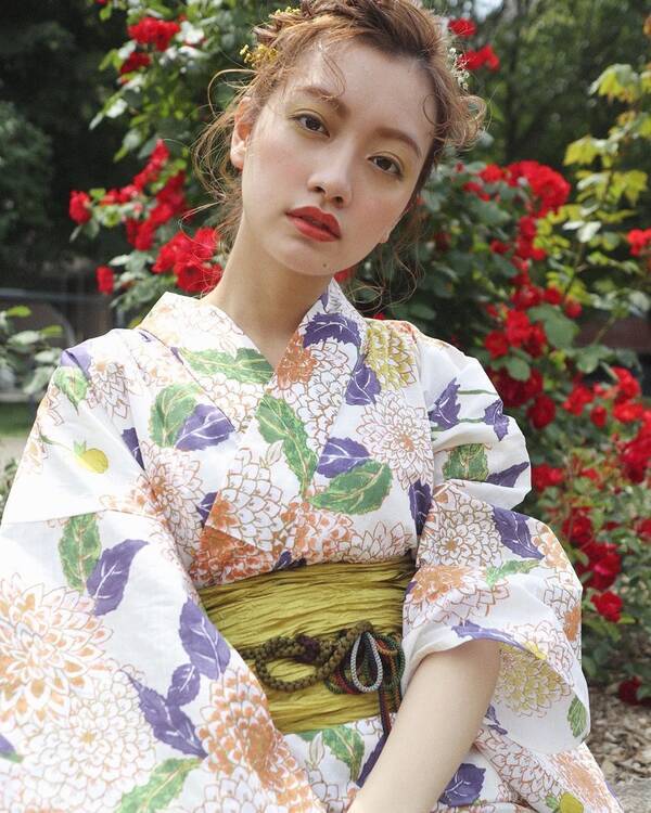 浴衣はレトロセレクトが気分 浪漫溢れる夏美人に 19年7月16日 エキサイトニュース