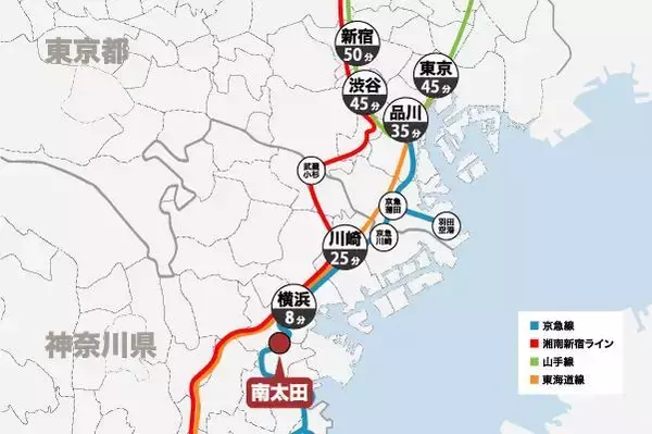 オリックス銀行アパート融資実績：駅別分析シリーズ「京浜急行電鉄 南太田駅」