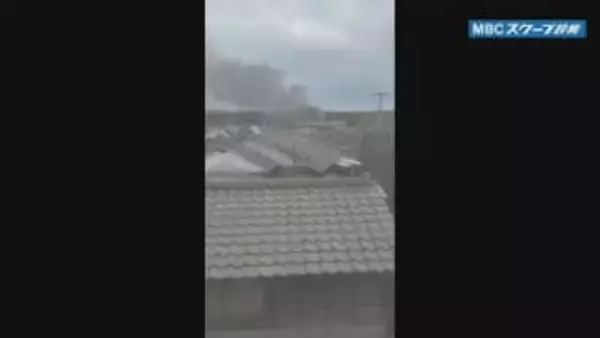 桜島で倉庫1棟全焼　刈った草を燃やしていたら…　鹿児島