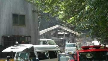 瀬戸内町の自動車修理工場で火事　工場に隣接する事務所1棟が全焼　鹿児島県