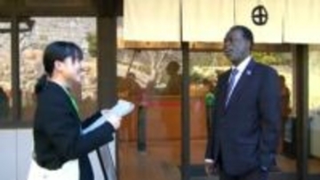 チリツィ・マルワラ国連大学学長が鹿児島に　高校生や大学生と交流