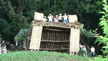 奄美大島で豊作祈る伝統行事「ショチョガマ」　鹿児島