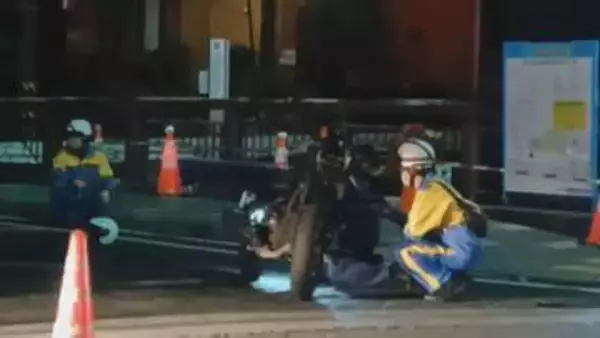 涙橋交差点でオートバイ同士が衝突　男性(56)意識不明の重体　男性(23)けが　鹿児島市郡元2丁目