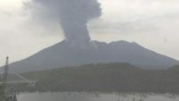 桜島で爆発　噴煙2700ｍ　噴石が8合目まで飛散【21日の降灰予報】鹿児島