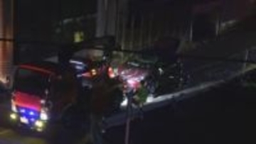 「普段は通らない道路　急に道が狭く…」乗用車が横転　一時全面通行止めに　鹿児島市