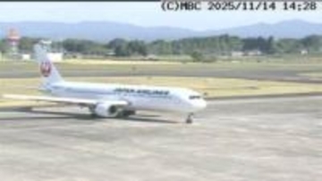 鹿児島発・羽田行きJAL機でバードストライク 鹿児島空港滑走路が一時閉鎖